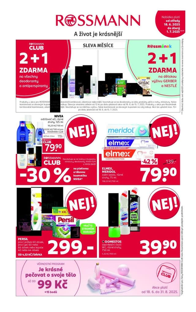 Rossmann drogerie leták 28.5. - 10.6.