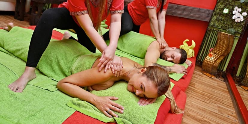Relaxace pro páry v Thajském ráji: masáž, Garra Rufa a zelený čaj